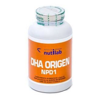 DHA Origen NPD1 Nutilab  - 120 cápsulas