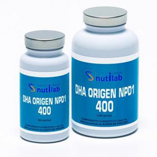 DHA Origen NPD1 400 mg. Nutilab  - 60 perlas
