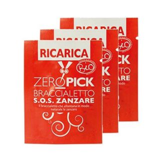 Recarga Pulsera Antimosquitos Zeropick - 3 unidades