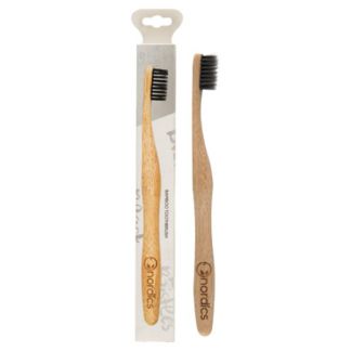 Cepillo Dental Adultos Bambú con Carbón Nordics
