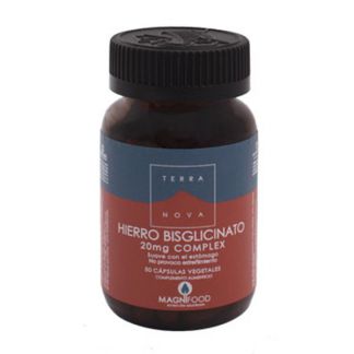 Hierro Bisglicinato Terranova - 50 cápsulas