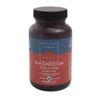 Magnesio Calcio Complex Terranova - 100 cápsulas