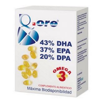 Q.Ore Omega 3 Anroch Fharma - 90 perlas