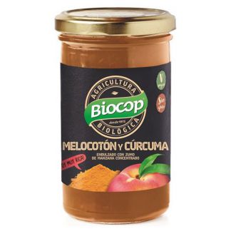 Compota de Melocotón y Cúrcuma Biocop - 280 gramos