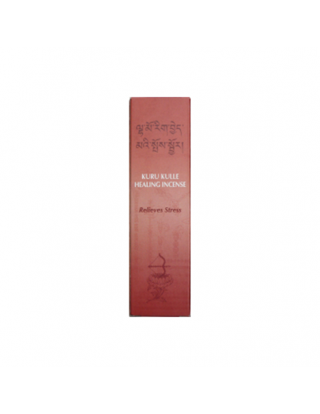 Incienso Tibetano Kuru Kulle Antiestrés - caja de 20 barritas
