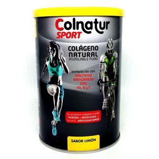 Colnatur Colágeno Sport Sabor Limón - 345 gramos