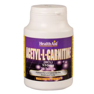 Acetyl-L-Carnitine Health Aid - 30 comprimidos