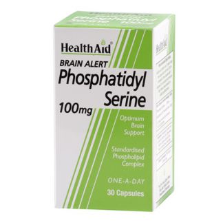Brain Alert Fosfatidilserina Health Aid - 30 cápsulas