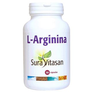 L-Arginina 500 mg. Sura Vitasan - 50 cápsulas