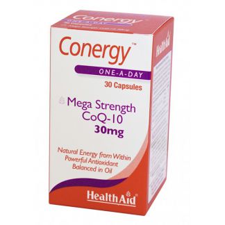 Conergy (Q10 + Vitamina E) Health Aid - 30 cápsulas