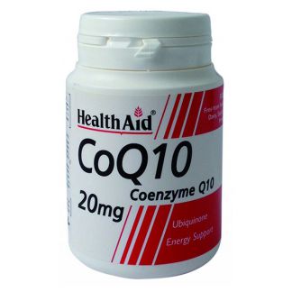 CoQ10 20 mg Health Aid - 30 comprimidos