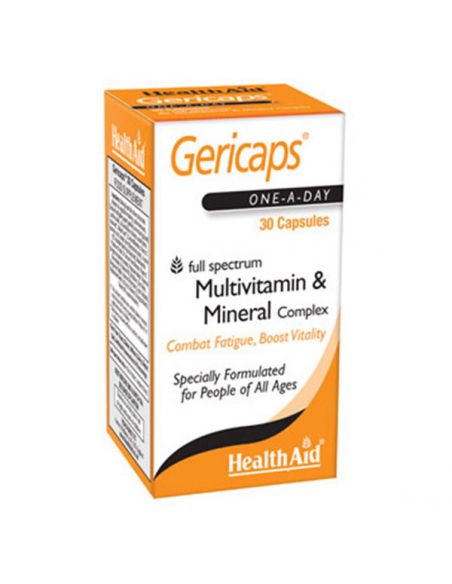 Gericaps Multinutriente Health Aid - 60 cápsulas