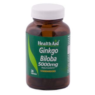 Ginkgo Biloba Health Aid - 30 cápsulas