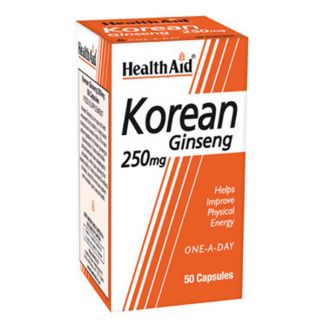 Ginseng Coreano Health Aid - 50 cápsulas