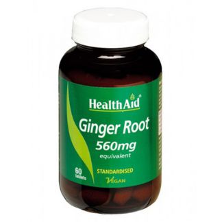 Jengibre (Ginger Root) Health Aid - 60 comprimidos