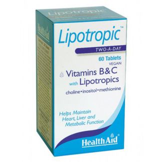 Lipotropics Health Aid - 60 comprimidos