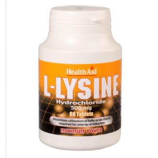 L-Lisina Health Aid - 60 comprimidos