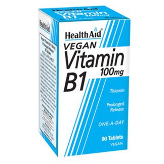 Vitamina B1 Tiamina Health Aid - 90 comprimidos