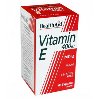 Vitamina E 400 UI Health Aid - 60 cápsulas