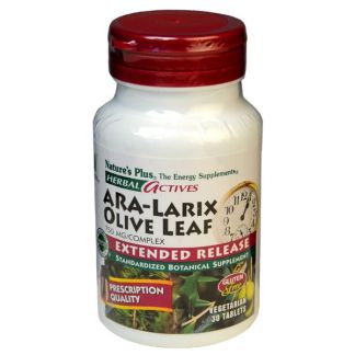 Ara-Larix-Hoja de Olivo Nature's Plus - 30 comprimidos