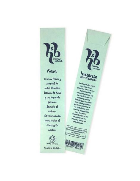 Incienso de Rosa H&B - 10 varillas