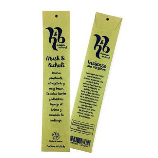 Incienso Musk & Pachouli H&B - 10 varillas