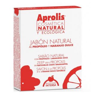 Aprolis Jabón Natural al Propóleo y Naranjo Dulce Intersa - 10 gramos