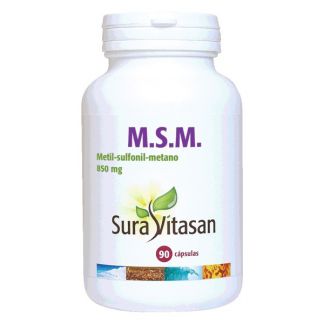 M.S.M. 850 mg. Sura Vitasan - 90 cápsulas