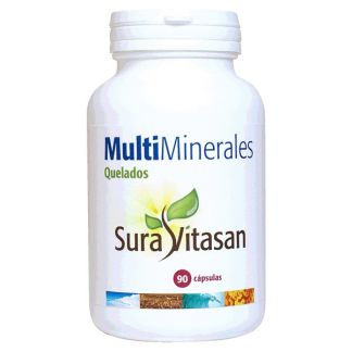 MultiMinerales Quelados Sura Vitasan - 90 cápsulas