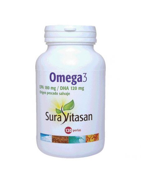 Omega 3 1200 mg. Sura Vitasan - 120 perlas