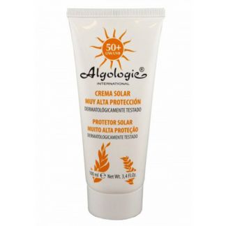 Crema Solar Muy Alta Protección 50+ Algologie - 100 ml.