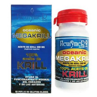 Aceite Megakrill Fleurymer - 60 cápsulas