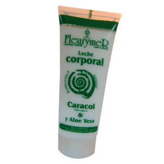 Leche Corporal de Baba de Caracol y Aloe Vera Fleurymer - 200 ml.