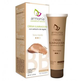 Crema Iluminadora Tono Medio Armonía - 50 ml.