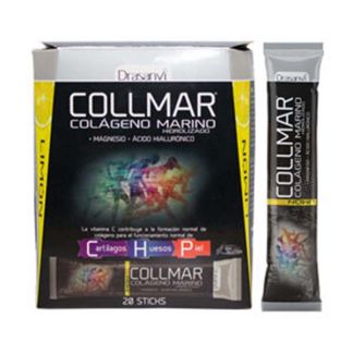 Collmar Colágeno Marino + Magnesio Limón Drasanvi - 20 sticks