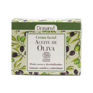 Crema Facial de Aceite de Oliva Drasanvi - 50 ml.