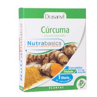 Nutrabasics Cúrcuma Drasanvi - 24 cápsulas