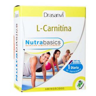 Nutrabasics L-Carnitina Drasanvi - 48 cápsulas