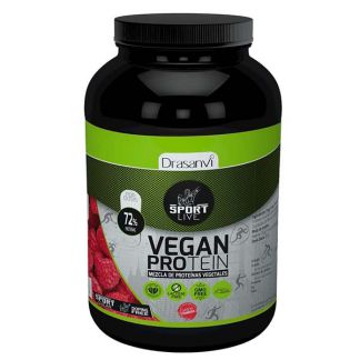 Proteína Vegetal Sabor Frambuesa Sport Drasanvi - 600 gramos