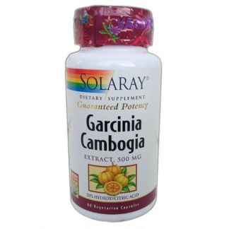Garcinia Cambogia Solaray - 60 cápsulas