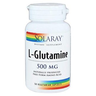 L-Glutamina Polvo Solaray - 300 gramos
