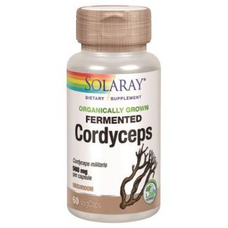Cordyceps Solaray - 60 cápsulas