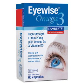 Eyewise Omega 3 Lamberts - 60 cápsulas