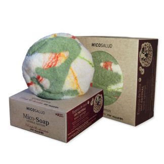 Jabón Mico-Soap Sponge Reishi y Chocolate Hifas da Terra - 150 gramos