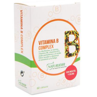 Vitamina B Complex Naturlíder - 60 cápsulas