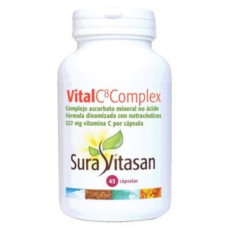 Vital C8 Complex Sura Vitasan - 45 cápsulas