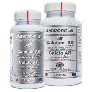 Calcio AB Complex Airbiotic - 30 comprimidos