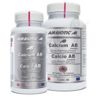 Calcio AB Complex Airbiotic - 90 comprimidos