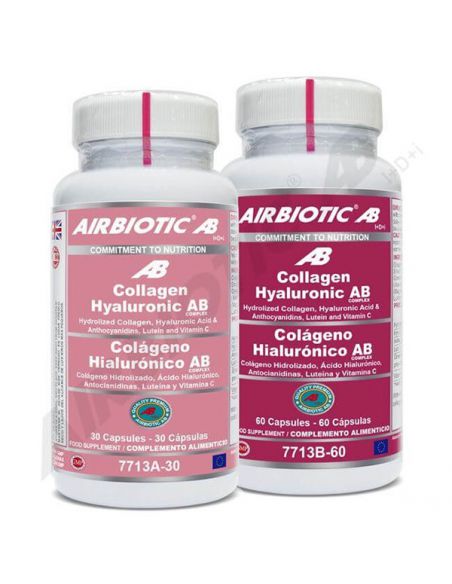 Collagen Hyaluronic Complex Airbiotic - 30 cápsulas