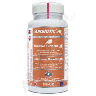 Cúrcuma Micelar Airbiotic - 30 cápsulas